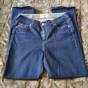 Ariat Women's Dark Blue Boot Cut Jeans 34R x 32